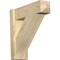Ekena Millwork Traditional Rough Sawn Craftsman Outlooker, Douglas Fir, 6"W x 18"D x 18"H OUT06X18X18TRA04RDF - alternate 1